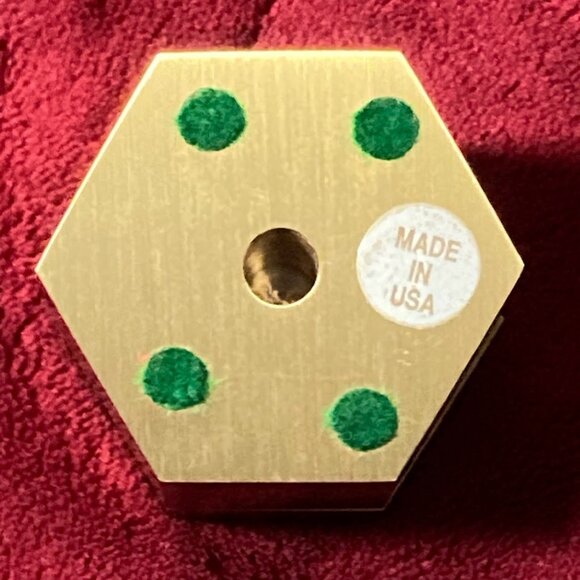 Hartford Insurance Gold Desk Clock Hinged Financial Selco Made in Japan and USA - Picture 13 of 13